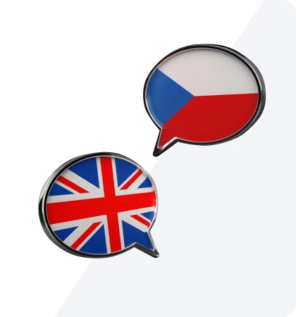 Vlajky Británie a České republiky | EdVista
